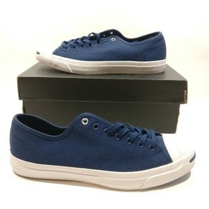 Converse Jack Purcell Ox Navy Blue White Shoe